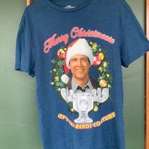 Christmas Vacation-Let’s Get Ready to Stumble Christmas shirt. Large.